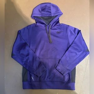 Purple Nike dri-fit hoodie